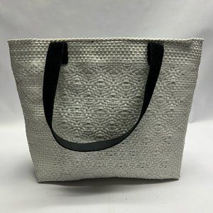 White Straw Woven Bag